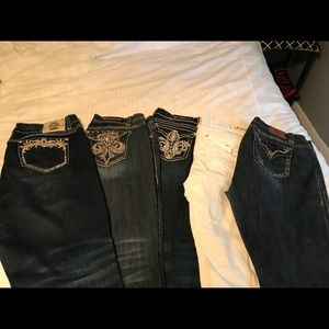 LA Idol jeans bundle size 19